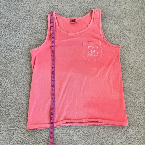 Comfort Colors, Neon Pink Mizzou Tank Top, Size Medium - Picture 6 of 6